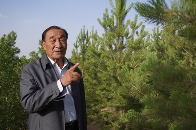 Shi Guangyin, President of Shi Guangyin Anti-Desertification Group