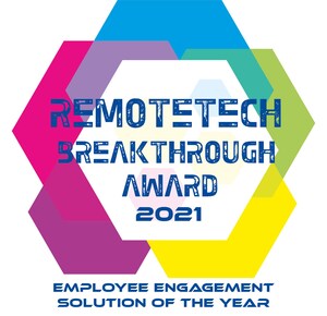 Voodle Wins 'Employee Engagement Solution of the Year' in 2021 RemoteTech Breakthrough Awards Program