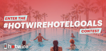To enter, follow @HotwireTravel on TikTok and capture why you’re ready for a getaway and where you'd rather be using #HotwireHotelGoals and creative inspiration from the one and only Jason Derulo. Transform from stay-at-home drab to hotel fab by flaunting your green screen skills and the dreamiest hotel background you can find.