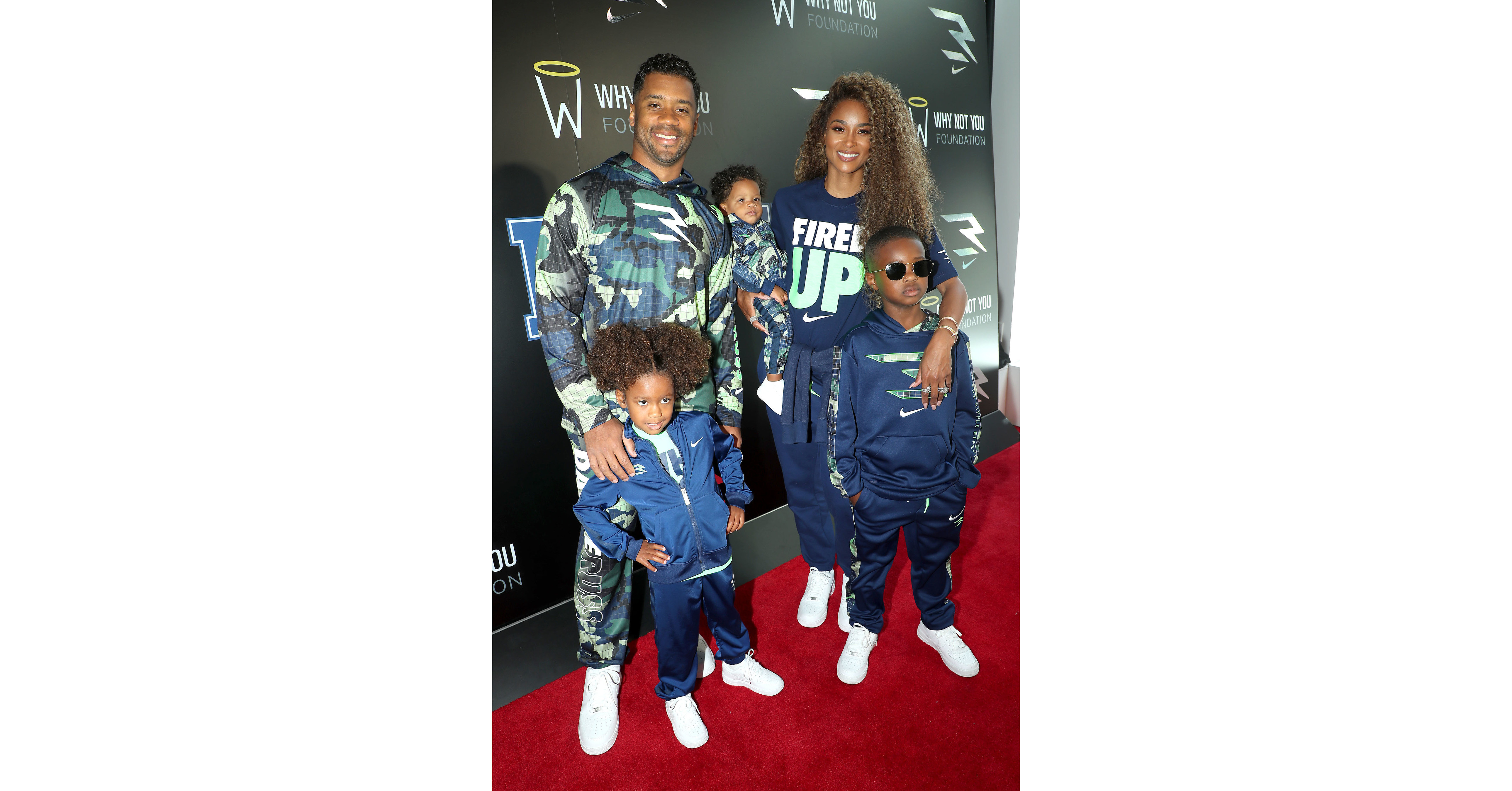 Picture Perfect: The Wilsons Show Out In Russell's New Clothing Line 3BRAND