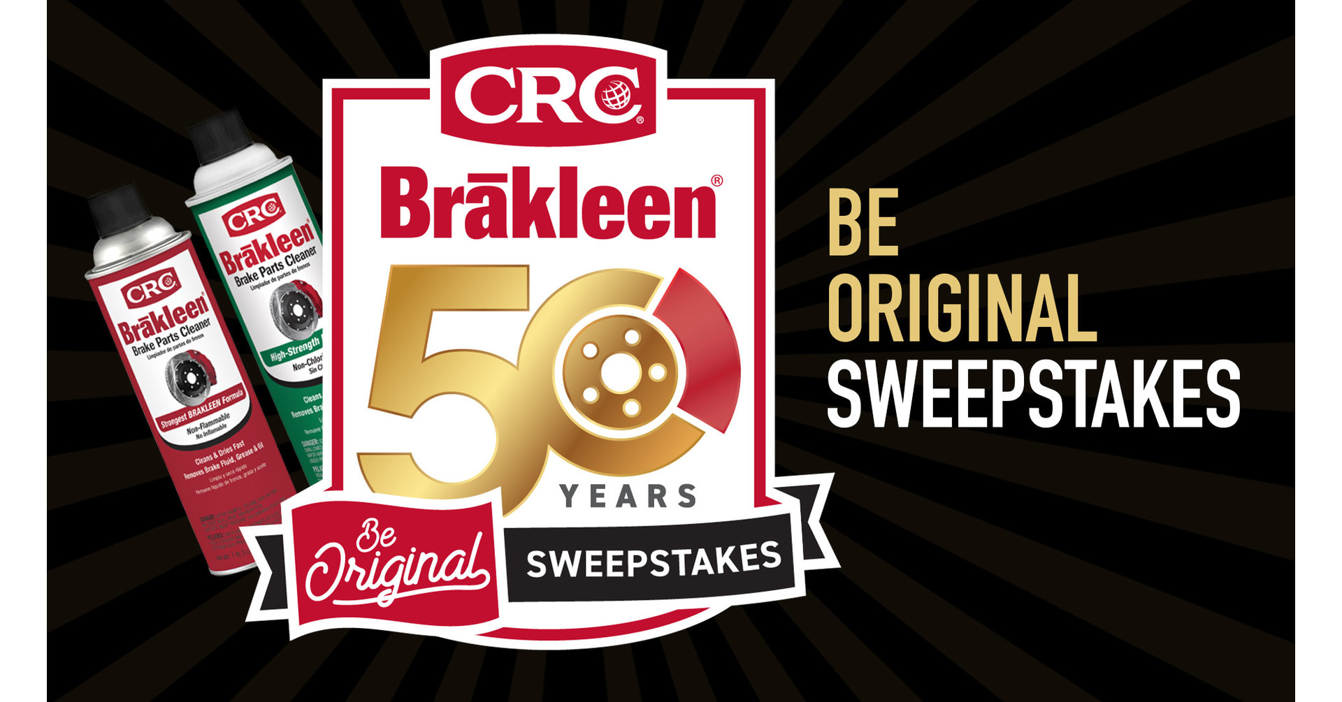 CRC Industries Celebrates 50 Years of CRC Brakleen® Brake Cleaner – the  Original and Most Trusted