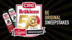 CRC Industries Kicks Off Year-Long CRC Brakleen 50th Anniversary 'Be Original' Sweepstakes