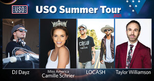 USO Joins Vice Chairman of Joint Chiefs of Staff on First In-Person Entertainment Tour of 2021