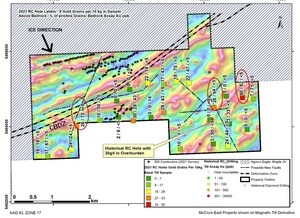 Orford Receives Encouraging Results from the Overburden Sampling Program on its McClure East Gold Property