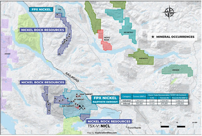 NICKEL ROCK COMPLETES INITIAL EXPLORATION PROGRAM ON THE HARD NICKEL CLAIM GROUP
