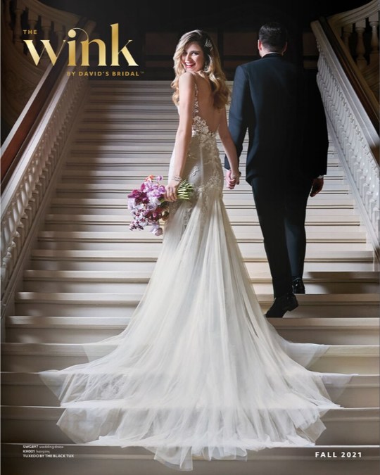 David's Bridal Unveils Seasonal Wedding Lookbook, The Wink by