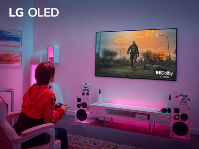 LG Electronics USA is proud to announce that it’s the first TV manufacturer to offer the ability to support coveted Dolby Vision® HDR at 4K 120Hz for gaming on select platforms, reaffirming its commitment to providing the best big-screen gaming experience.