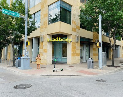 Kindbody's new Austin clinic is located at 202 W Cesar Chavez Street at the corner of Colorado Street