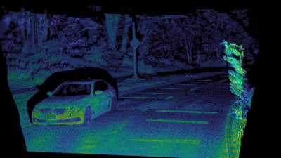 Sense Photonics’ flexible, scalable, high-performance automotive Lidar platform delivers the richest data point clouds at the highest points per second (PPS) of any automotive Lidar system. The camera-like design illuminates the entire scene and utilizes global shutter acquisition to capture all data points in a frame within the field-of-view simultaneously. This allows vehicles and other objects to be imaged without any motion distortion or data gaps.