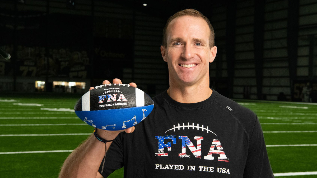 NFL and IFAF announce Drew Brees as Global Flag Football Ambassador