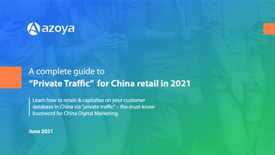 Azoya Consulting's newly-published report gives an introduction to what private traffic is and how private traffic works in the WeChat ecosystem. The whitepaper shares global e-commerce & digital marketing best practices to help companies earn customer loyalty among digital-savvy Chinese shoppers - includes case studies of improved performance for brands like Armani, Lancôme, Urban Revivo, ESTĒE LAUDER, Perfect Diary, Feelunique, Pharmacy Online, & FragranceNet.