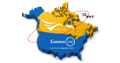 Volatus Aerospace will leverage ConnexiCore's proven drone data platform and extensive drone pilot network to expand into the US market, and also develop their Canadian drone business further.