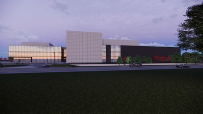 Rendering of Gateway Studios and Production Services' new state of the art facility in Chesterfield, Missouri