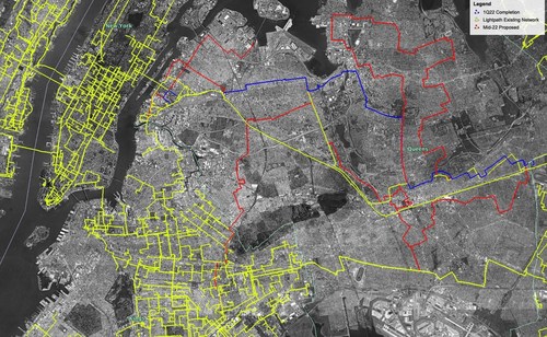 Figure 1: Lightpath Queens, New York City Network Expansion Announced June 30, 2021