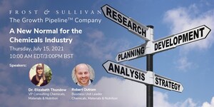 Frost &amp; Sullivan Explores Top Five Post-pandemic Strategies for Recovery in the Chemicals Industry