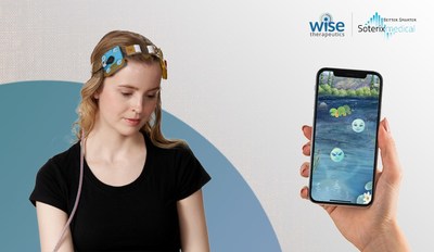 Wise’s gamified ABMT can easily pair with a tDCS headset in the home setting for enhanced results.