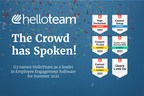 HelloTeam Named Top Employee Engagement Platform by G2