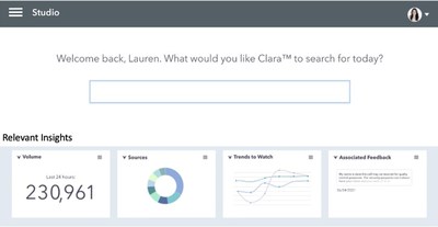 ClaraTM— the world’s first intelligent search assistant providing the critical answers customer experience (CX), customer engagement, and contact center teams need, right when they need them.