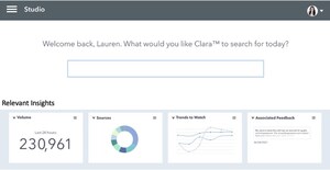 Clarabridge Debuts Clara™ the World's First Intelligent Search Assistant for Instant CX Insights