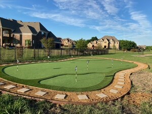 Synthetic Turf Creates Homeowner's Perfect Putting Green