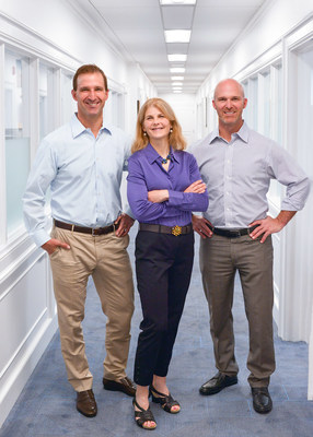 Ryan Raveis (Co-President), Lisa Carpenter (Chief Marketing Officer), and Chris Raveis (Co-President) at William Raveis Real Estate, Mortgage and Insurance headquarters in Shelton, CT. WRRE is the number one family-owned real estate company in the Northeast, and spanning to Florida, and the sixth largest independent real estate brokerage in the United States, according to RealTrends.