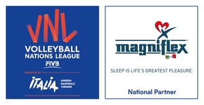 Magniflex National Partner at the Volleyball Nations League