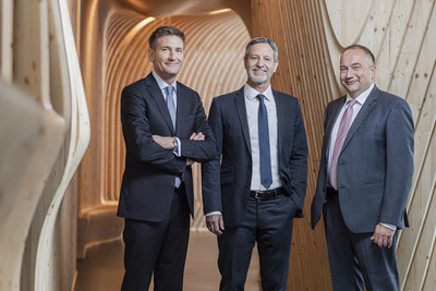 Spielwarenmesse eG is now led by a three-member Executive Board (from left): Florian Hess, Christian Ulrich (Spokesperson) and Jens Pflüger take up the reins on 1 July.