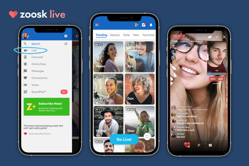 Zoosk Launches Zoosk Live! Video to Emphasize Creativity, Connection, and  Community