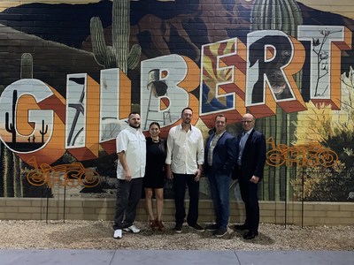 From left to right: Kevin Tankersley, VP of Project Development - Square One Builders, Rosie Wright, VP of Business Development - Square One Builders, Jason Kohlscheen, President - Square One Builders, Brandon Martin - COO - Square One Builders, and Andrew Zavodney - CEO/President - Kustom US, Inc.