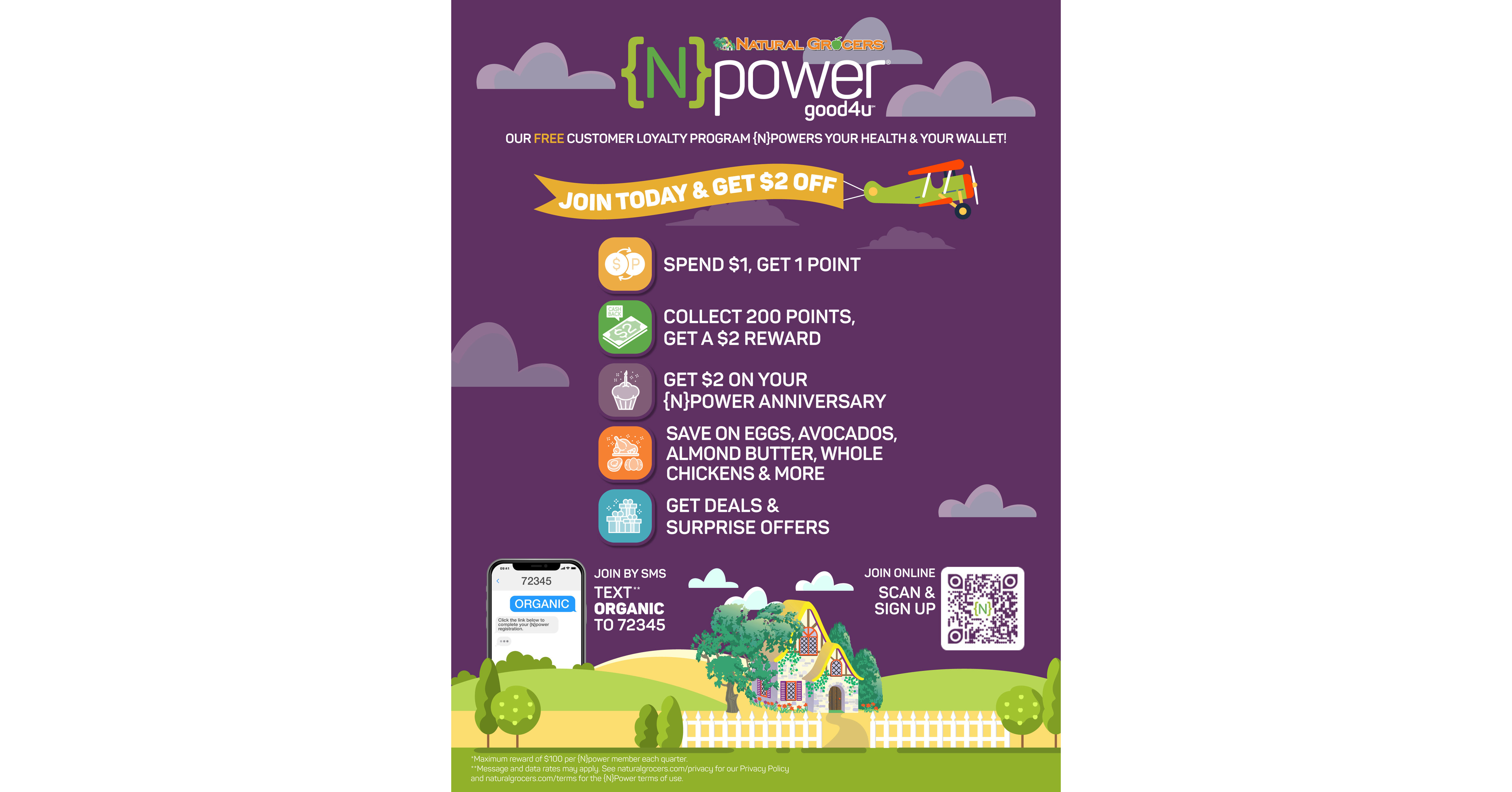 Natural Grocers™ Revamps {N}power®, Its Free Customer Loyalty Program