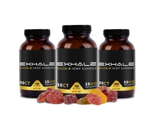 Premium Delta-8 Gummies Launched By Exhale Wellness