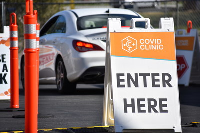 COVID Clinic drive-thru testing sites provide patients a safe and efficient way to get tested for COVID-19. Appointments can be made on their website at www.covidclinic.org.