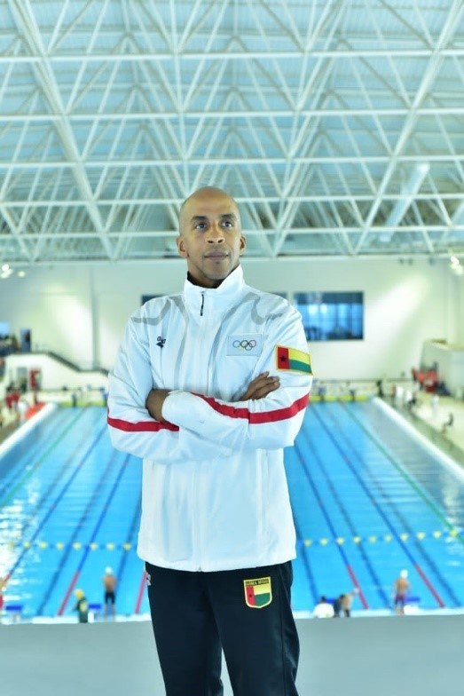 Siphiwe Baleka at June 26, 2021 Egyptian National Swimming Championships