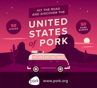 National Pork Board identifies each state’s top pork dishes. United States of Pork showcases culinary traditions and diversity pork of flavors across the map.