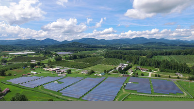 3MW solar project in North Carolina owned and operated by Cypress Creek