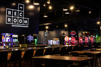The Rec Room Brentwood opens today in Burnaby, BC. (CNW Group/Cineplex)