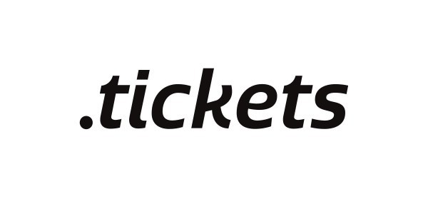 The .Tickets logo