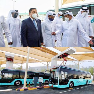 Livraison de la première flotte d'autobus électriques : Yutong se branche sur l'avenir du transport écologique au Qatar