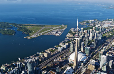 Le service des compagnies ariennes commerciales devrait reprendre le 8 septembre 2021  l'Aroport Billy Bishop. (Groupe CNW/Aroport Billy Bishop de Toronto)