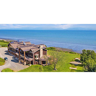 A 17,000 square foot mansion on 2.5 acres overlooking the bay with 11 bedrooms and 7 dramatic and luxurious suites. It is in Homer, Alaska, the hotspot of the state's noted beach community,. Alaska's asset protection and community property trust laws are astounding.