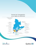 Portrait de l’immigration régionale (Groupe CNW/Cabinet de la ministre de l'Immigration, de la Francisation et de l'Intégration)