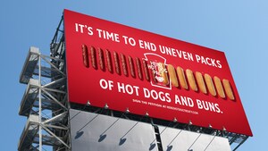 Heinz Ketchup Brokers Hot Dog Negotiations Between Wiener and Bun Companies, Demanding a Solution for Unequal Packs
