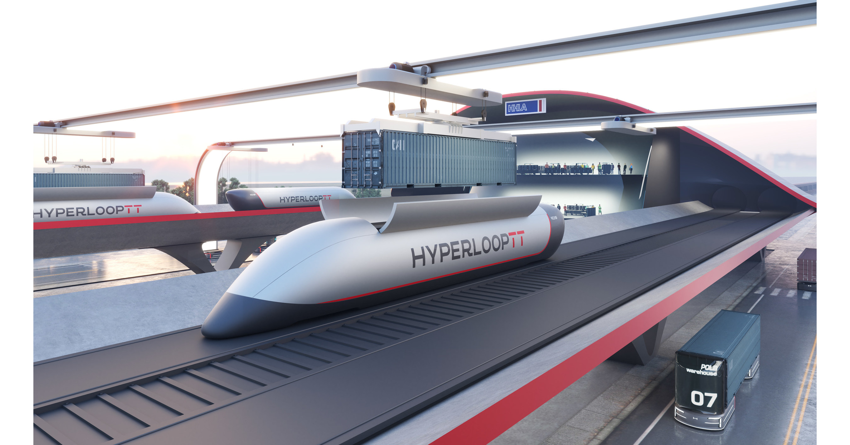 HyperloopTT and HHLA Reveal HyperPort™