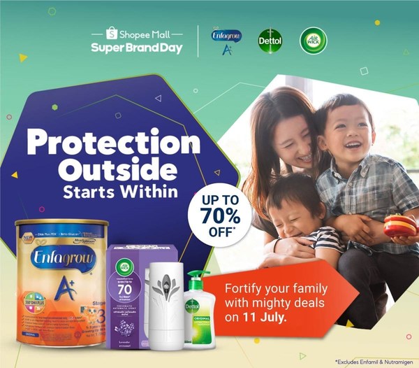Reckitt and Shopee support Singaporeans in fight against pandemic with 'Protection Starts From Within' campaign