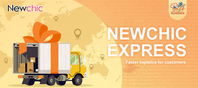 Newchic Express ofrece servicio de entregas más rápido para los clientes (PRNewsfoto/Newchic Company Limited)