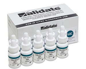 LGC Maine Standards announces VALIDATE® UC1, VALIDATE® UC4, and VALIDATE® UC5 for Abbott ARCHITECT and Abbott ALINITY for easy, fast, and reliable documentation of linearity, calibration verification, and Analytical Measurement Range (AMR) verification