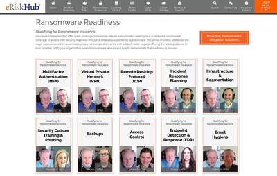 eRiskHub Ransomware Readiness Video Series