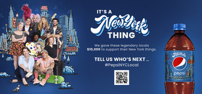 Pepsi brought in nine locals representing all five Boroughs to be the face of its newly launched summer campaign, “Pepsi. It’s a New York Thing.,” giving them - and six additional locally nominated New Yorkers - each $10,000 to continue unapologetically embodying the true character of the city that never sleeps.