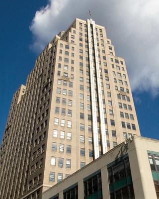1350 Broadway, location of Rizzo Group/CodeGreen's new office space.