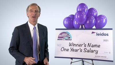 Leidos chairman and CEO Roger Krone announces 'Move the Needle' sweepstakes